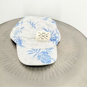 H&M Gray and Blue Patterned Hat